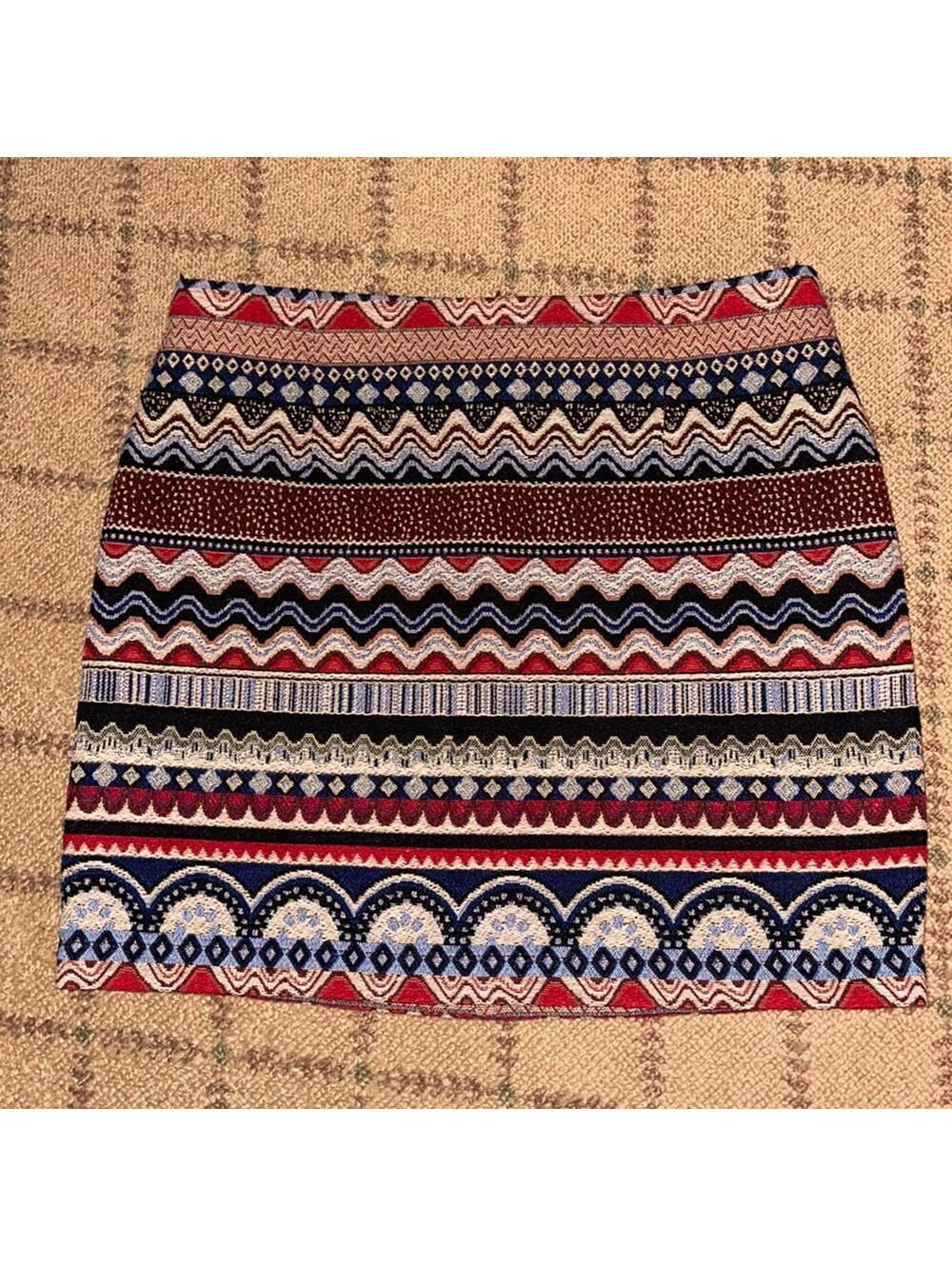 Design Lab boho tapestry skirt NWOT S